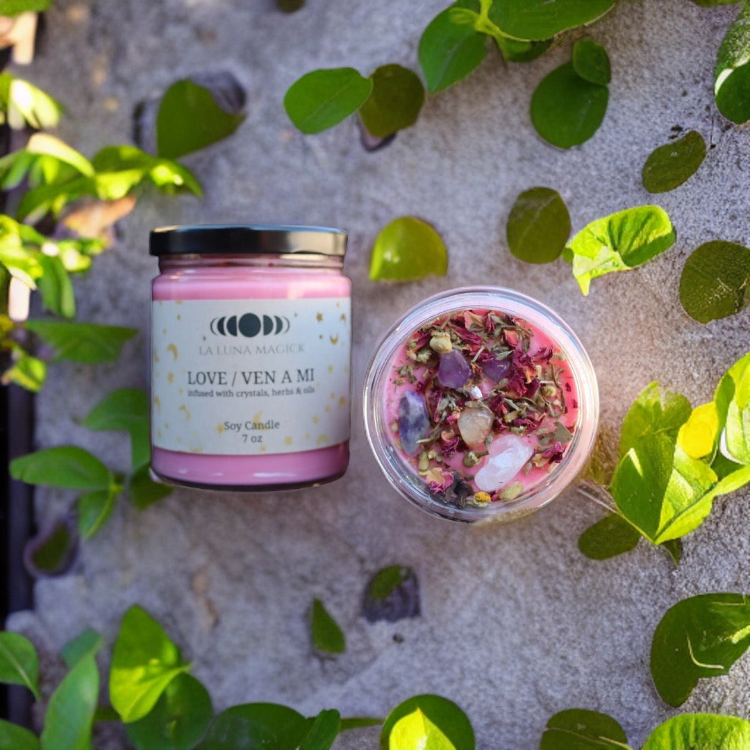 Love / Amor / Come To Me / Ven A Mi Fixed Candle