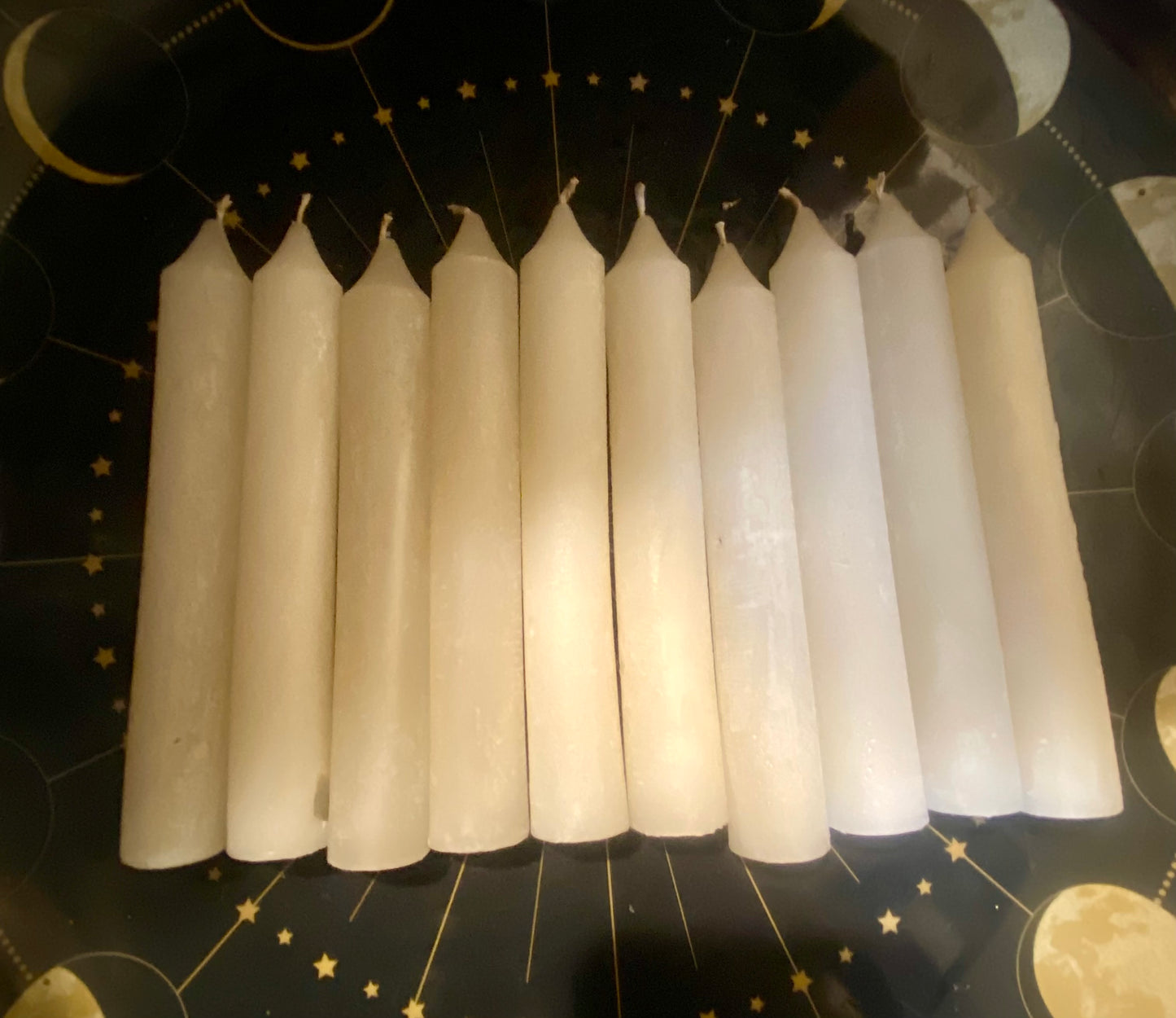 3 PACK Colored Beeswax Spell Candles, magick, witchcraft candles, ritual candle