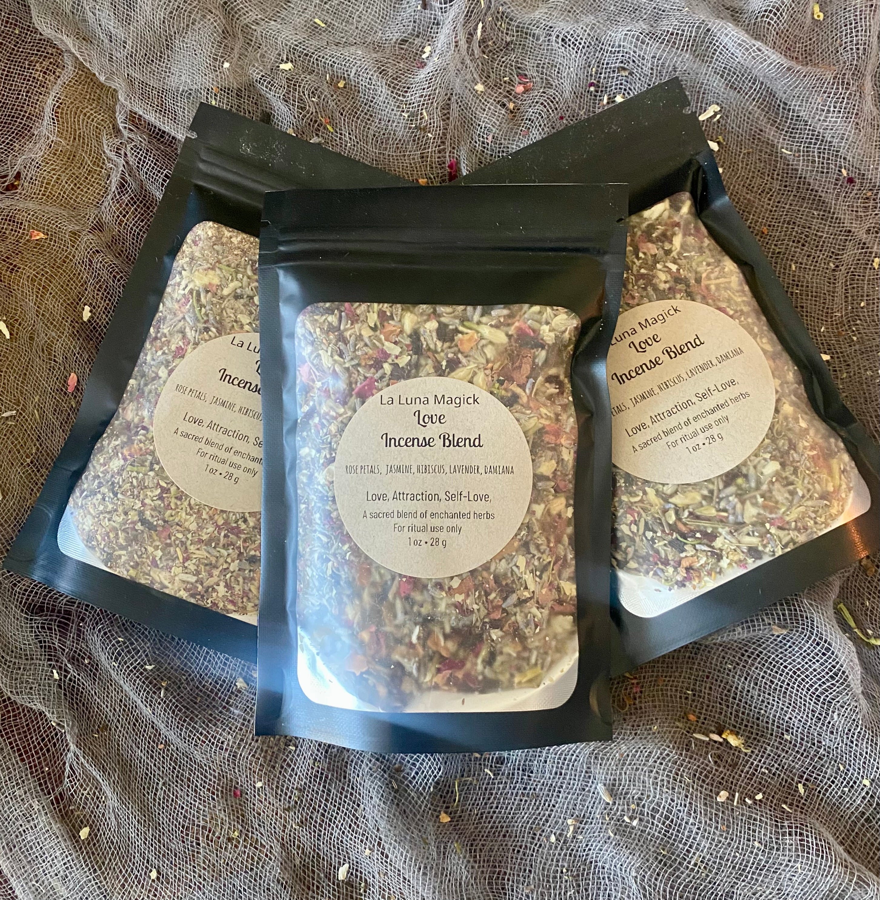 Herbal Incense for Rituals, Spellwork & Spiritual Practice