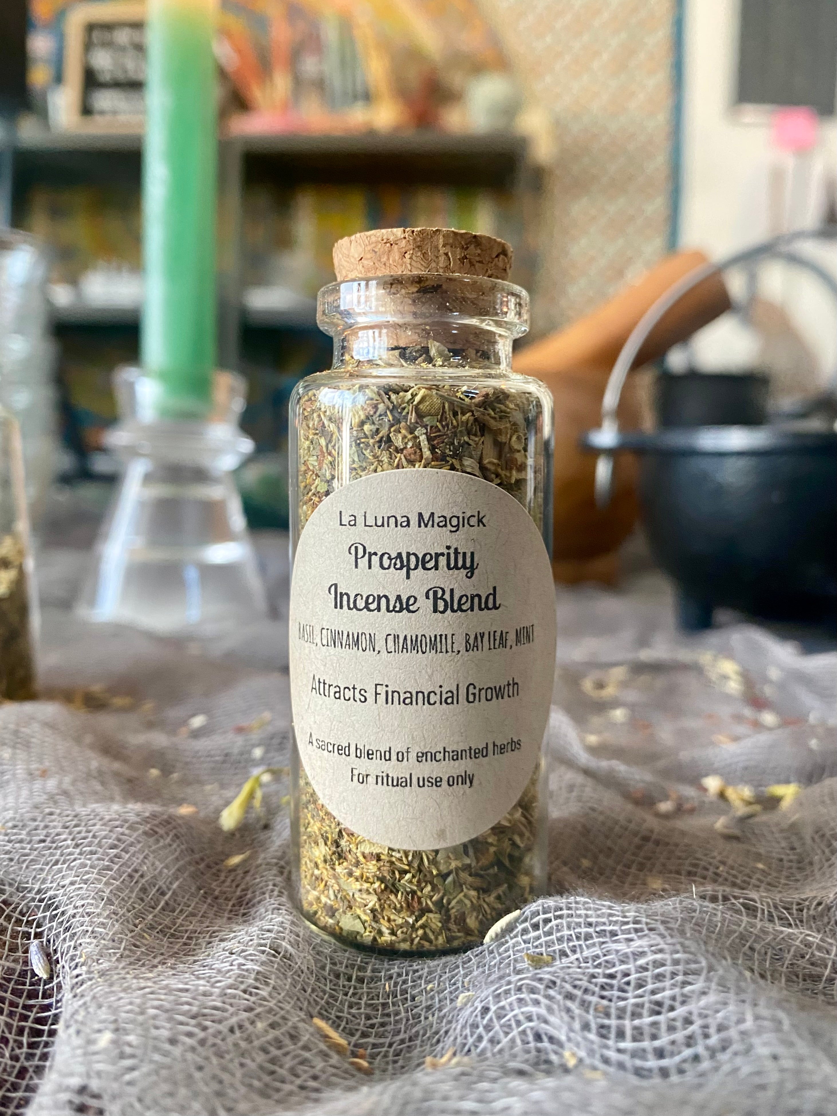 Herbal Incense for Rituals, Spellwork & Spiritual Practice