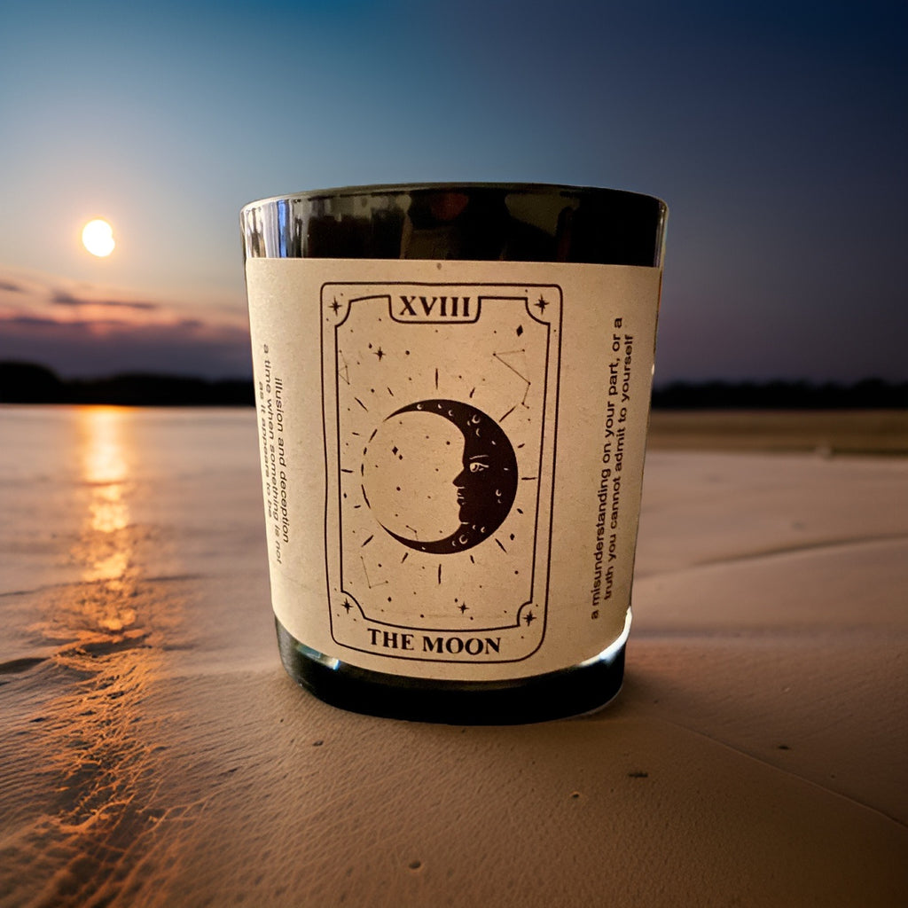Tarot Card Candle