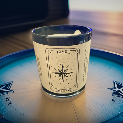 Tarot Card Candle